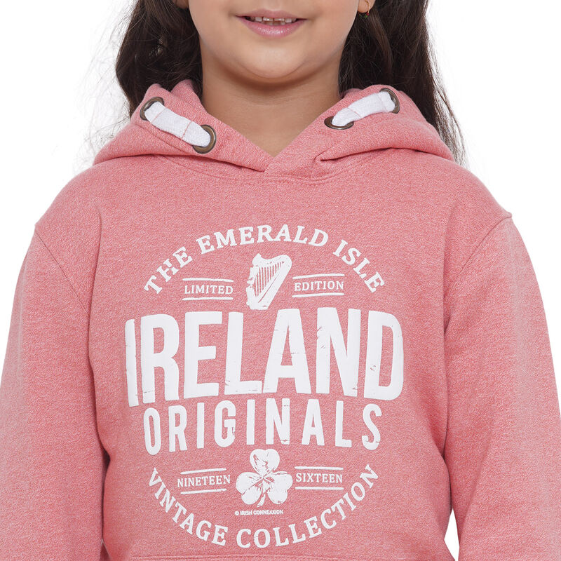 Irish Connexxion Kids Ireland Originals Pink Hoodie